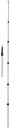 RIVCO PRODUCTS uRv Nc FLAG POLE TELESCOPING [0521-1173]