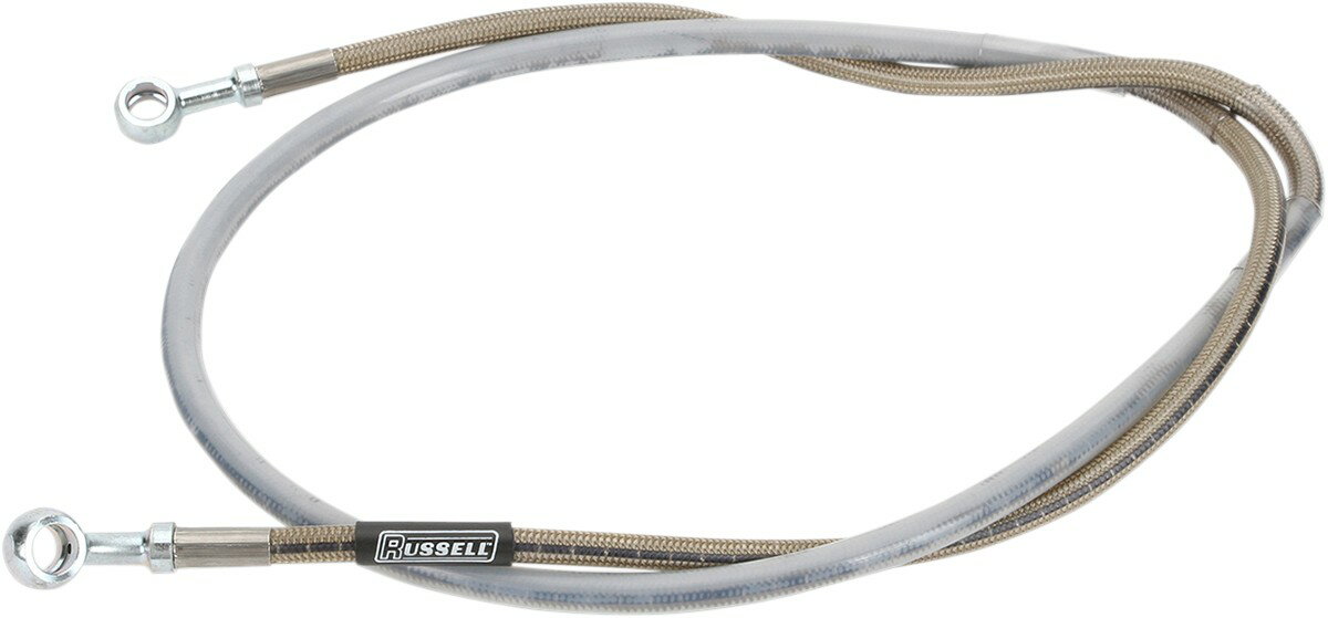 RUSSELL ラッセル FRT BRAKE LINE-KAWASAKI [08312X] KDX200 KDX220R 1997 - 2005 KAWASAKI カワサキ ブレーキホース・クラッチホース ブレーキ