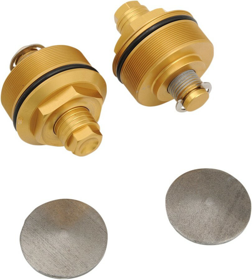 SPEED MERCHANT スピードマーチャント アジャスタブルフォーク 49mm ゴールド 【ADJUSTERS FORK 49MM GOLD [0404-0296]】 HARLEY-DAVIDSON ハーレーダビッドソン フロントイニシャルアジャスター サスペンション 足回り