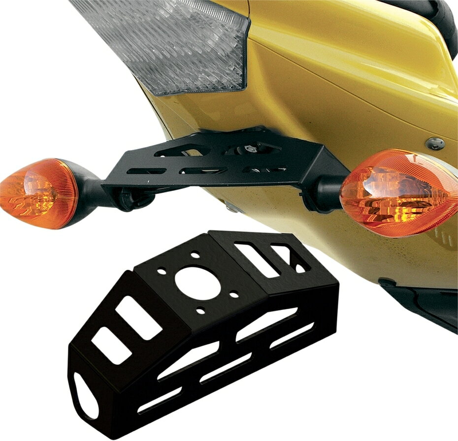 ■商品概要COLOR：BlackFINISH：Powder-CoatedMADE IN THE U.S.A.MATERIAL：AluminumPOSITION：RearSPECIFIC APPLICATION：YesSTYLE：SupersportTURN SIGNAL INCLUDED：NoTYPE：Fender Kit■注意点※取り扱い説明書は英語となります。※輸入商材の為、納期が遅れる場合がございます。あらかじめご了承ください。■適合車種YZF-R6&ensp;YZF-R6 年式: 06-12