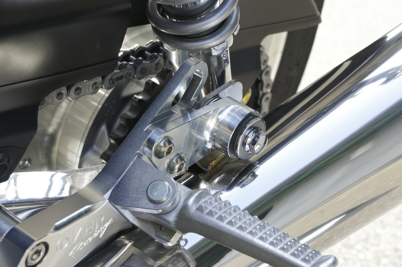 OVER オーヴァー マフラーステー(L側) CB1100 EX HONDA ホンダ