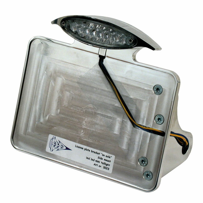 CPV シーピーブイ ナンバープレートブラケットキット【LICENSE PLATE BRACKET KIT】 57-17 XL HARLEY-DAVIDSON ハーレーダビッドソン サイドナンバーキット 外装