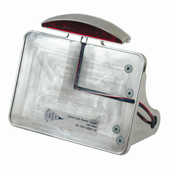 CPV シーピーブイ ナンバープレートブラケットキット【LICENSE PLATE BRACKET KIT】 08-17 Softail HARLEY-DAVIDSON ハーレーダビッドソン サイドナンバーキット 外装