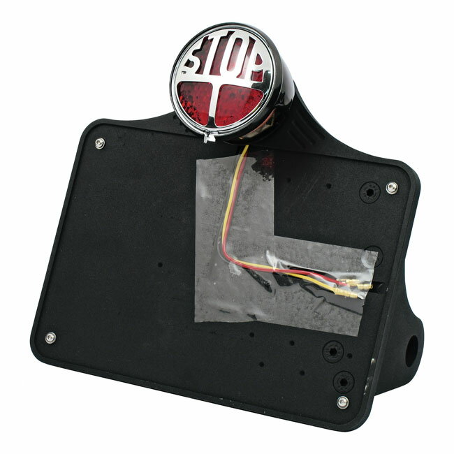 CPV シーピーブイ ナンバープレートブラケット【LICENSE PLATE BRACKET】 84-07 SOFTAILNU HARLEY-DAVIDSON ハーレーダビッドソン サイドナンバーキット 外装