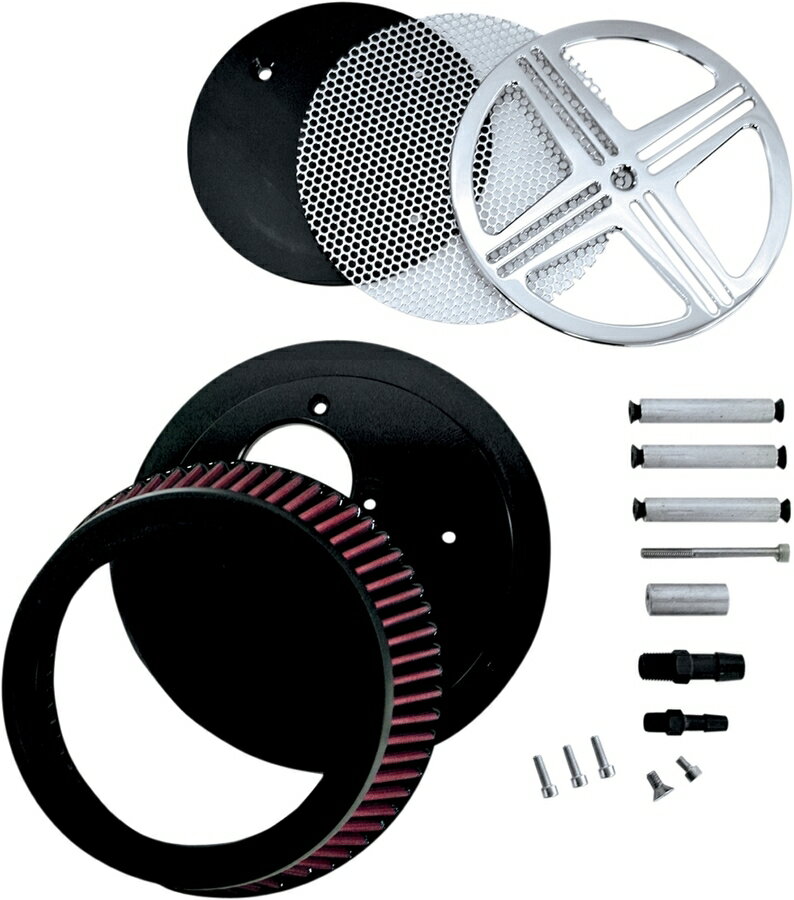 BARON バロン エアクリーナー VTX1800用【AIR CLEANER XXX VTX1800】 VTX1800C 2002 - 2008 VTX1800F 2002 - 2008 VTX1800N 2002 - 2008 VTX1800R 2002 - 2008 VTX1800S 2002 - 2008 VTX1800T 2002 - 2008