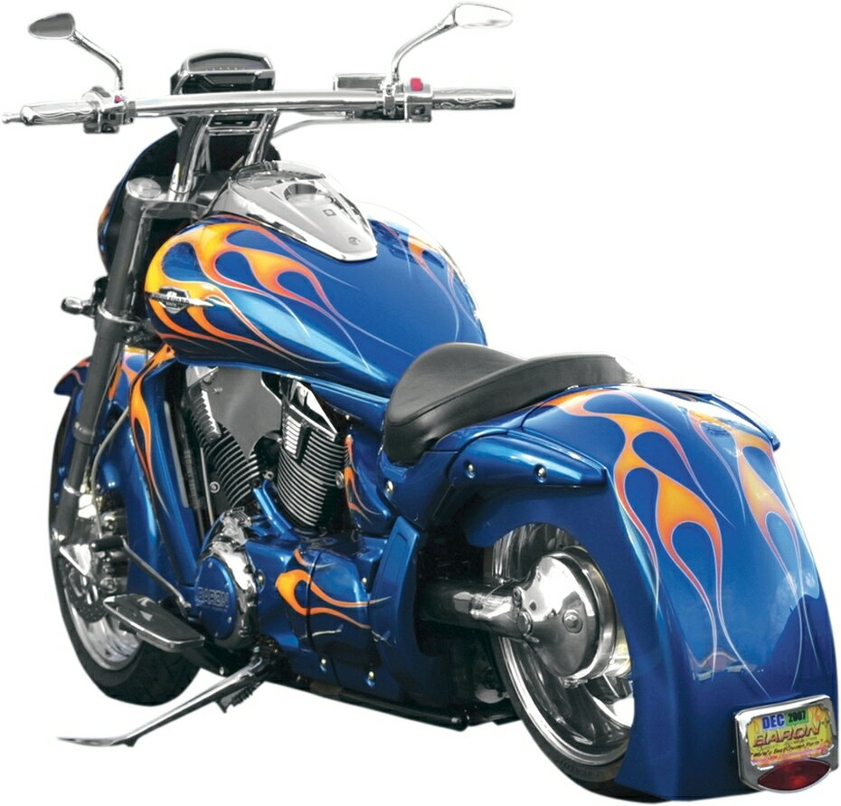 SUZUKI - BARON バロン リアフェンダー GANGSTER 【FENDER REAR [1402-0276]】 VL800 Boulevard C50 2006 - 2017 VL800T C50T SUZUKI スズキ フェンダー関連 外装