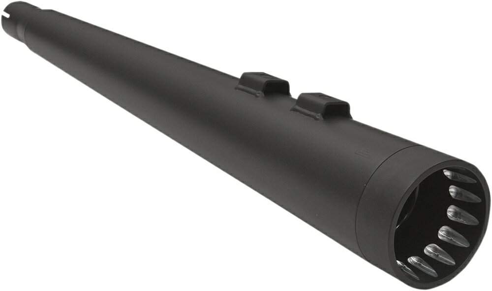 BASSANI バッサーニ スリップオンマフラー DNTM 1995-16【MUFFLER DNTM 95-16】 カラー：ブラック (仕上げ：Machined，Matte)／エンドキャップカラー：ブラック・ナチュラル [1801-0773]