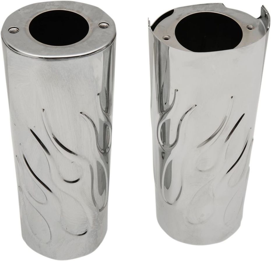 Drag Specialties ドラッグスペシャリティーズ カバー ＋2' クローム FLM 14- 【COVER +2' CHR [0411-0147]】 HARLEY-DAVIDSON ハーレーダビッドソン その他フロントフォークオプション・補修部品 サスペンション 足回り