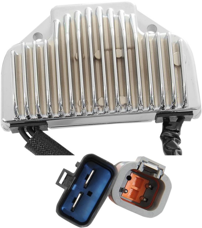 Drag Specialties ドラッグスペシャリティーズ レギュレーター クローム FXD 2004-05 【REGULATOR 04-05 CHR [2112-0795]】 Dyna Low Rider - FXDL Rider-Injected FXDL-I 2004 2005 Super Glide Custom FXDC Injected I Sport FXDX Wide FXDWG Glide-Injected FXDWG-I