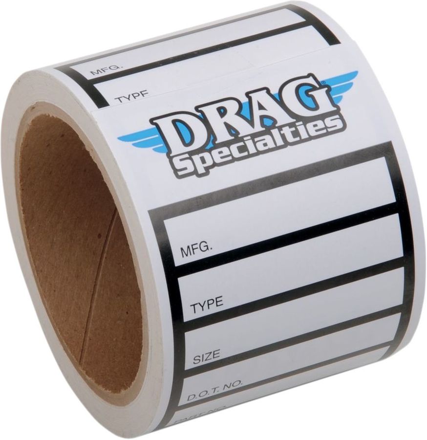 ■商品概要U.S.A.製：○モデル：DRAG SPECIALTIESタイプ：タイヤラベル■詳細説明・Attractive， colorful tire identification and pricing labels・Available in rolls of 100【参考訳】・魅力的でカラフルなタイヤ識別ラベル・100のロールで利用可能■注意点※取り扱い説明書は英語となります。※輸入商材の為、納期が遅れる場合がございます。あらかじめご了承ください。