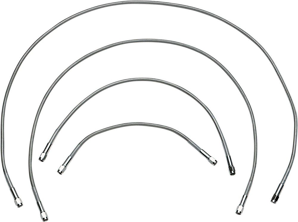 【イベント開催中！】Drag Specialties ドラッグスペシャリティーズ ブレーキホース ユニバーサル ステンレス 68” クリアーコートドット 【68”UNIV SS CLEAR COAT DOT [DS098868]】