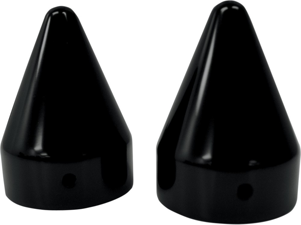 LA CHOPPERS エルエーチョッパーズ アクスルキャップ SPIKE ブラック 【AXLE CAPS BLK [0214-0653]】 HARLEY-DAVIDSON ハーレーダビッドソン その他汎用外装部品・ドレスアップパーツ 外装