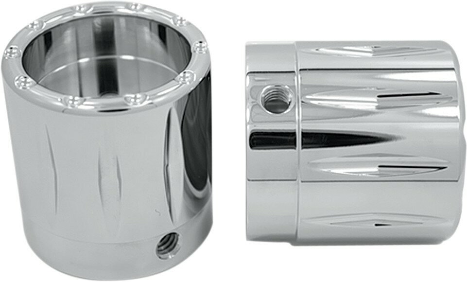 AVON GRIPS エイボングリップス アクスルキャップ RIVAL クローム 1' 【CAP AXLE CHR 1'】 HARLEY-DAVIDSON ハーレーダビッドソン その他汎用外装部品・ドレスアップパーツ 外装