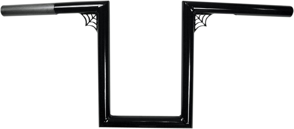 LA CHOPPERS エルエーチョッパーズ ハンドルバー 1' ウェブスタイル Z 10' ブラック 【HANDLEBAR 1'WEB..