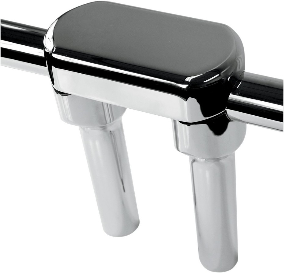 LA CHOPPERS エルエーチョッパーズ ライザーシステム HEFTYモデル トップ付き 6' クローム 【RISERS HEFTY W/TOP CH [0602-0630]】 ハンドルポスト・ハンドルライザー ハンドル周辺パーツ ハンドル