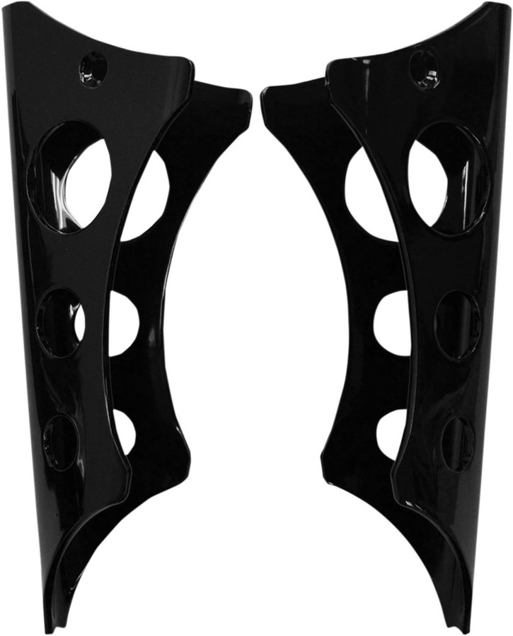 LA CHOPPERS エルエーチョッパーズ ハンドルバーマチ 1.25 穴付き ブラック 【GUSSET HBAR HOLES BK [0603-0580]】 その他ハンドルオプション・補修部品 ハンドル
