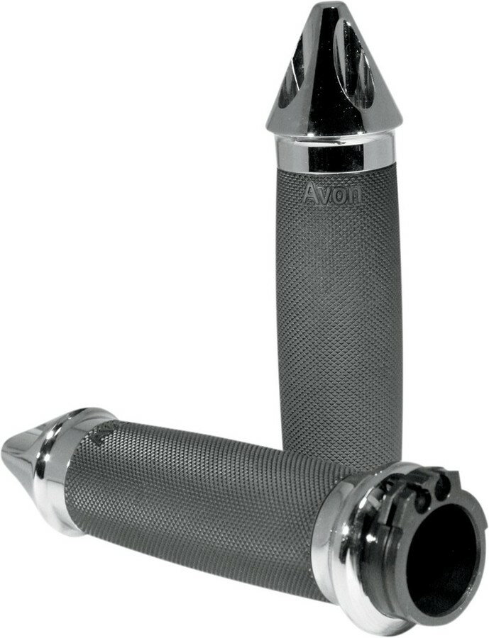 AVON GRIPS エイボングリップス CUSTOM SPIKE CHR HARLEY-DAVIDSON ハーレーダビッドソン グリップ ハンドル