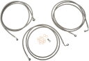 LA CHOPPERS エルエーチョッパーズ ブレーキラインキット 18-20' ステンレス FL 2014+ ABS用【BRKLINS18-20 14+FL ...