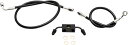 LA CHOPPERS エルエーチョッパーズ ブレーキラインキット 15-17' ブラック XL ABS用【BRKLINES BK 15-17 ABS [174...