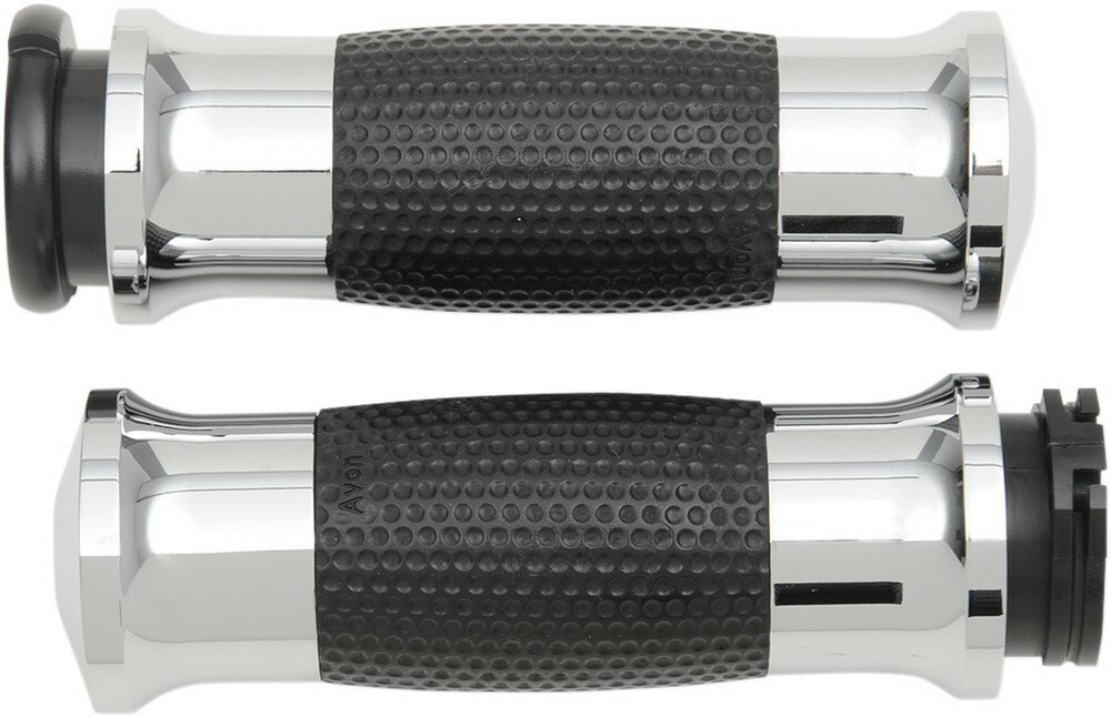 AVON GRIPS エイボングリップス グリップ ゲルラバー クローム 【GRIPS GEL CHROME】 HARLEY-DAVIDSON ハーレーダビッドソン ハンドル