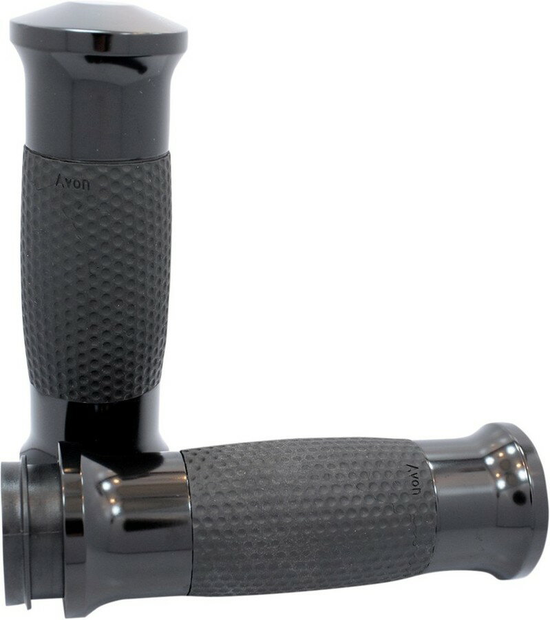 AVON GRIPS エイボングリップス グリップ ゲルラバー アルマイト TBW 【GRIPS GEL ANO TBW】 HARLEY-DAVIDSON ハーレーダビッドソン ハンドル