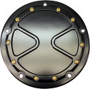 CARL BROUHARD DESIGNS カールブラウハードデザイン ダービーカバー BOMBERモデル ブラック 1999-16用【COVER DERBY ...