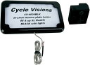 CYCLE VISIONS サイクルビジョン ナンバープレートマウント H ランプ付き ブラック 2005-17XL【MOUNT LP W/LT05-17XL ...