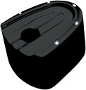 COVINGTONS コビングトン イグニッションスイッチカバー ディンプル ブラック 【COVER IGN SWITCH DIMP BLK [2106-018...