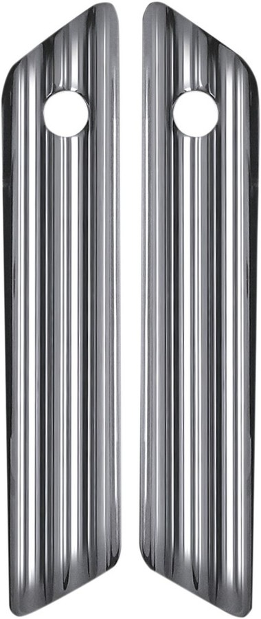 COVINGTONS コビングトン バッグヒンジカバー フィン クローム 【COVER HINGE BAG FINN CHR [3501-0987]】 HARLEY-DAVIDSON ハーレーダビッドソン その他汎用外装部品・ドレスアップパーツ 外装