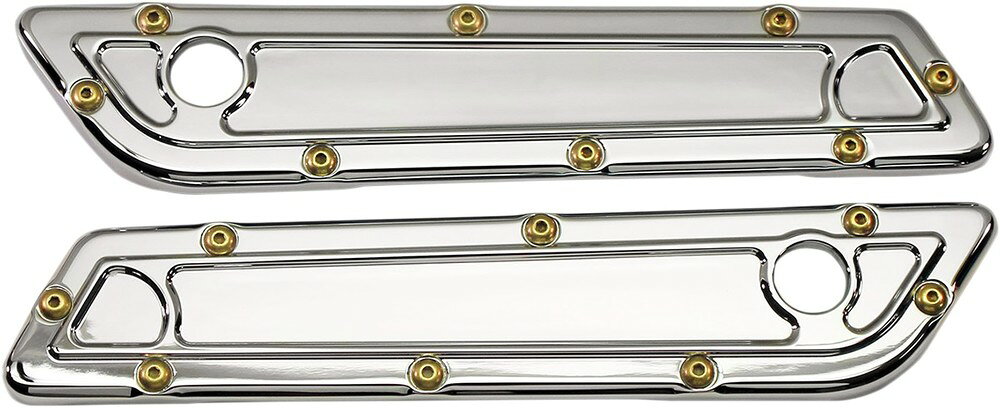 CARL BROUHARD DESIGNS カールブラウハードデザイン ヒンジカバー BMR 14+ FL クローム【HINGE CVR CHR [3501-1186]】 HARLEY-DAVIDSON ハーレーダビッドソン その他汎用外装部品・ドレスアップパーツ 外装