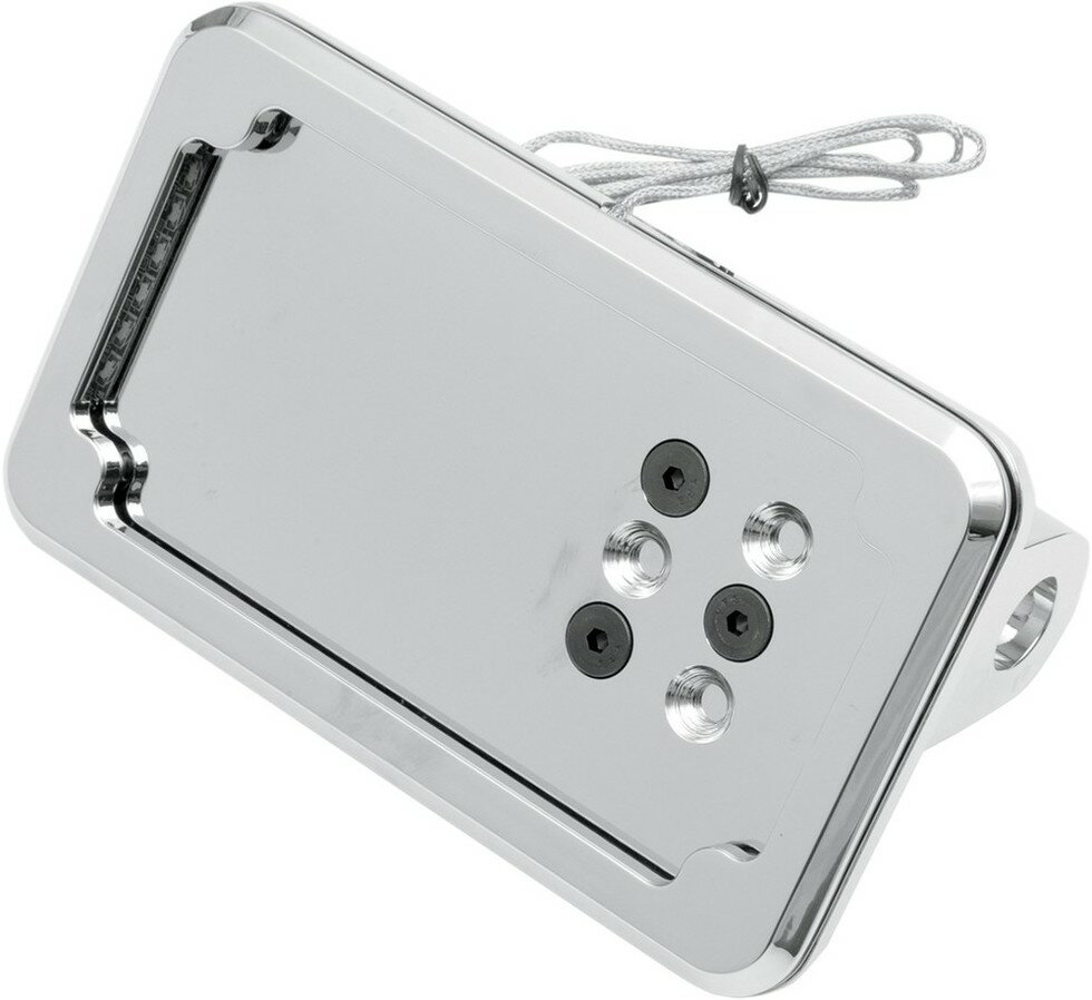 CYCLE VISIONS サイクルビジョン ナンバープレートマウント H ランプ付き クローム 2008-2017ST【MOUNT LP W/LT08-17ST CH [2030-0450]】 HARLEY-DAVIDSON ハーレーダビッドソン ナンバープレートホルダー 外装