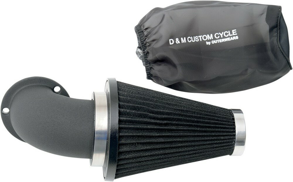D & M CUSTOM デーアンドエムカスタム エアクリーナー WB ELBW ブラック FIL 【AIRCLEANER BK [1010-0994]】 HARLEY-DAVIDSON ハーレーダビッドソン エアクリーナー・エアクリーナーエレメント 吸気関連 エンジン