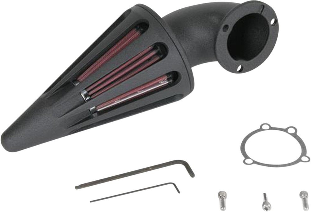 D & M CUSTOM デーアンドエムカスタム エアクリーナー ブラック/WBLK360 【AIR CLEANR BLK/WBLK 360 [1015-0065]】 HARLEY-DAVIDSON ハーレーダビッドソン エアクリーナー・エアクリーナーエレメント 吸気関連 エンジン