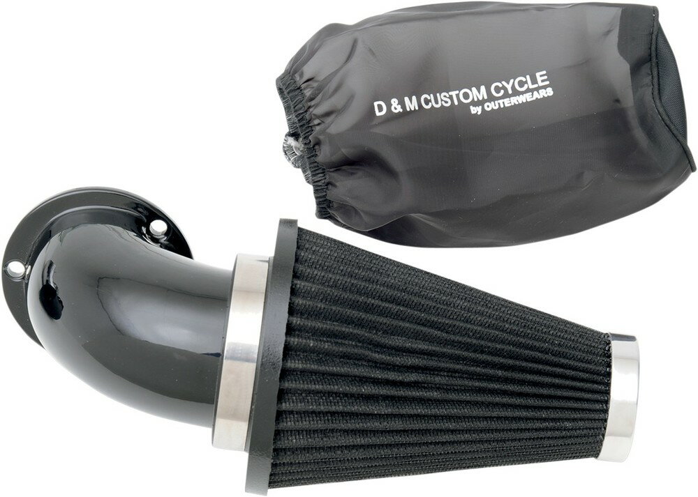 D & M CUSTOM デーアンドエムカスタム エアクリーナー ブラック ELBW FIL 【AIRCLEANER BK [1010-0993]】 HARLEY-DAVIDSON ハーレーダビッドソン エアクリーナー・エアクリーナーエレメント 吸気関連 エンジン