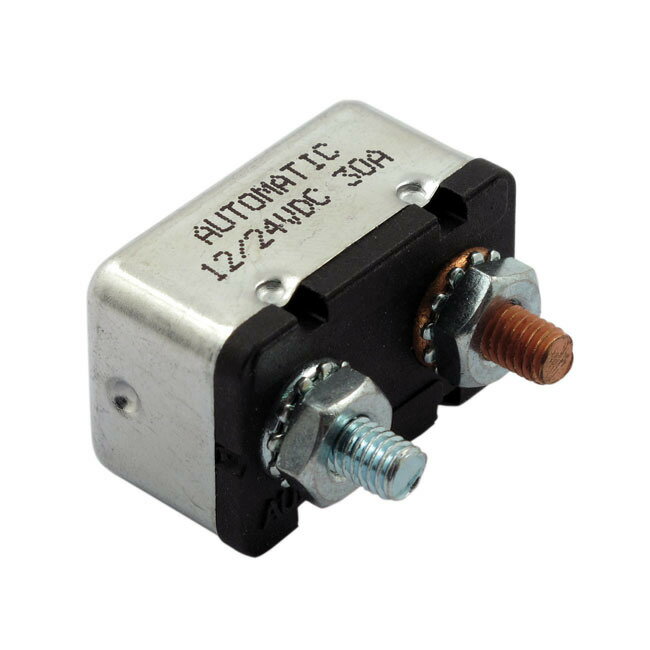 ACCEL アクセル サーキットブレイカー 30A メイン【CIRCUIT BREAKER MAIN】 73-99 B.T. XL POWERBAND HARLEY-DAVIDSON ハーレーダビッドソン ヒューズ 電装系