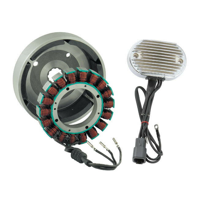 ACCEL アクセル ローター／スターター／レギュレーターチャージキット【ROTOR/STATOR/REGULATOR CHARGE KIT】 01-06 SOFTAIL：04-05 DYNANU HARLEY-DAVIDSON ハーレーダビッドソン レギュレーター・レクチファイヤ 電装系