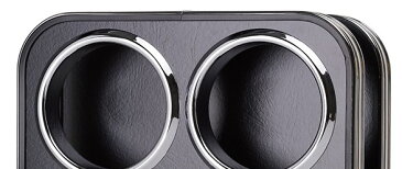 オグショー OGUshow ドリンクホルダー 【ブランド:LEGANCE (レガンス・ジェイクラブ)】200系ハイエース LEGANCE インテリアカップホルダー (フロント) カラー:レザーブラック 200系ハイエース センターコンソール装着車