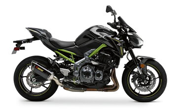 US KAWASAKI 北米カワサキ純正アクセサリー スリップオンマフラー Akrapovic Slip-On Exhaust Z 900 ABS2018，2017 Z 9002018，2017