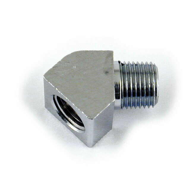 STREETHOGS ストリートホグス オイルゲージフィティング45度【OIL GAUGE FITTING 45 DEGREES】 70-99 B．T． CRANKCASENU EXCL． TC HARLEY-DAVIDSON ハーレーダビッドソン オイルクーラーフィッティング・アダプター 冷却関連 エンジン