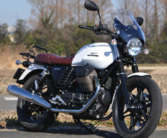 CHIC DESIGN シックデザイン ガイラシールド V7 II Stone MOTOGUZZI モトグッチ スクリーン 外装