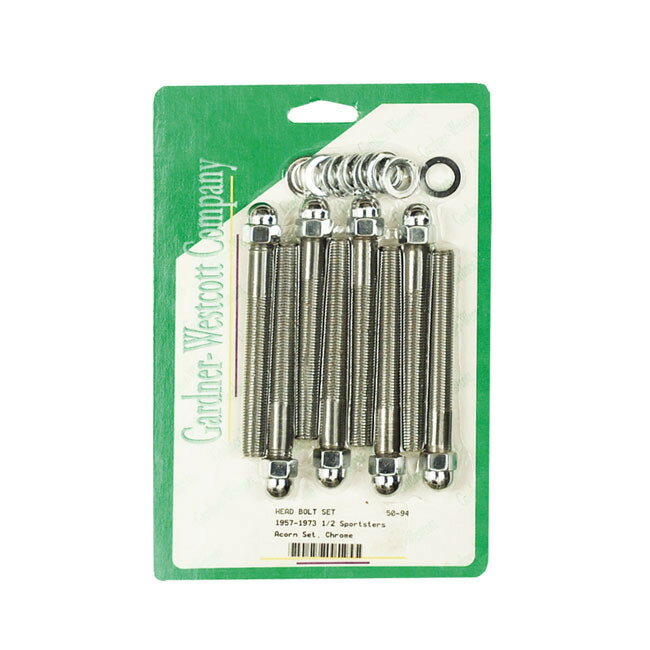 GARDNER-WESTCOTT ガードナーウエストコット ヘッドボルトキット アコーン【HEAD BOLT KIT ACORN】 57-E73 XL NU HARLEY-DAVIDSON ハーレーダビッドソン 汎用ボルト・ネジ