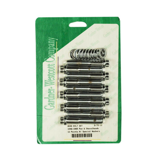 GARDNER-WESTCOTT ガードナーウエストコット ヘッドボルトキット 12点【HEAD BOLT KIT 12-POINT 】 48-84 B．T．NU HARLEY-DAVIDSON ハーレーダビッドソン 汎用ボルト・ネジ