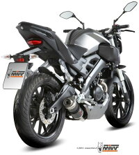 Mivv ミヴ Gp Gp フルエキゾーストマフラー Yzf R125 バイク用品 Mt 125 ウェビック 店mivvミヴ フルエキゾーストマフラー本体 Gp マフラー フルエキゾーストマフラー