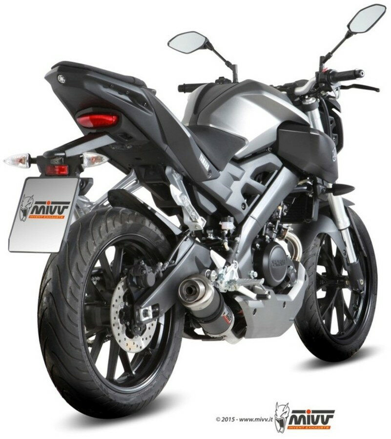 Mivv ミヴ Gp Gp フルエキゾーストマフラー Yzf R125 バイク用品 Mt 125 ウェビック 店mivvミヴ フルエキゾーストマフラー本体 Gp マフラー フルエキゾーストマフラー