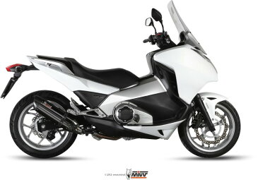 MIVV ミヴ SUONO BLACK スリップオンマフラー インテグラ700 インテグラ750 NC700S NC750S NC700X NC750X