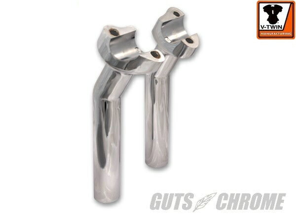 GUTS CHROME ガッツクローム 【V-TWIN】 プルバックライザー HARLEY-DAVIDSON ハーレーダビッドソン ハンドルポスト・ハンドルライザー ハンドル周辺パーツ ハンドル