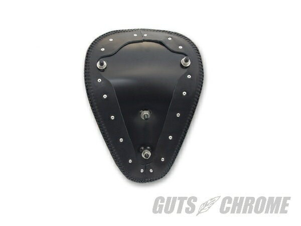 ガッツクローム GUTSCHROME 【kH Engineering】 サドルレザーシート ナロータイプ サイド編込み