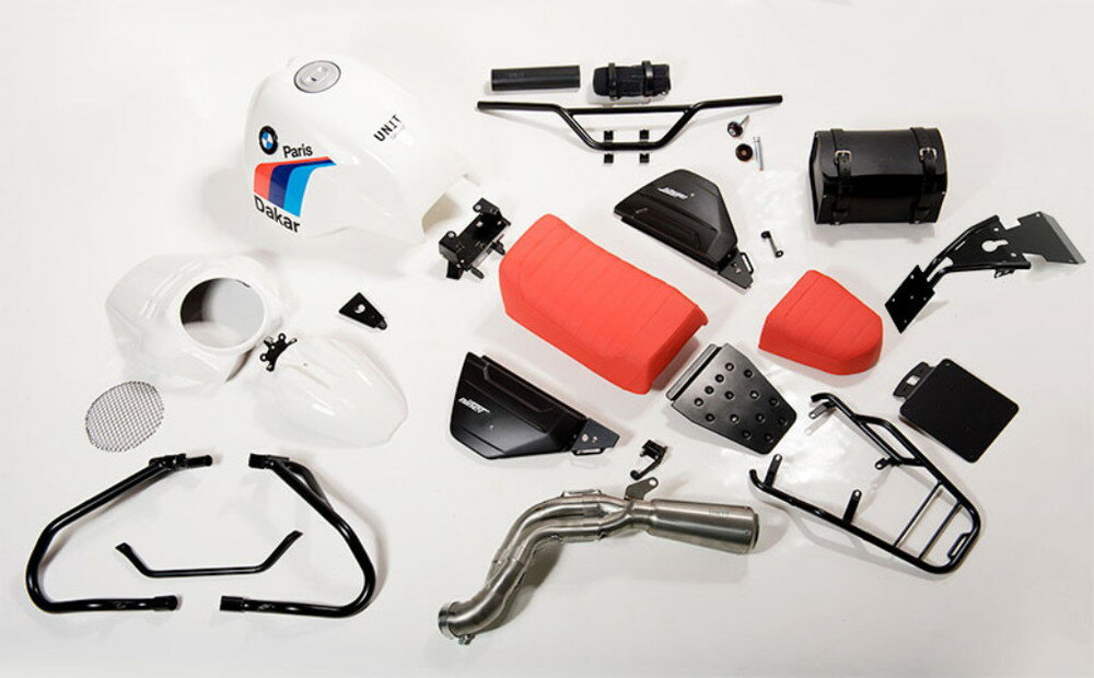 UNIT GARAGE ユニットガレージ キットNineT パリダカール アクセサリー付き R nineT Pure BMW フルカウル・外装セット カウル関連 外装