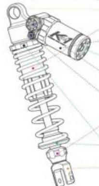 KN企画 ケイエヌキカク 減衰ショック BWS100 全般 YAMAHA ヤマハ リアサスペンション サスペンション ..