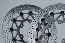 SUNSTAR サンスター ワークスエキスパンド フロントディスクローター KATANA SUZUKI スズキ ブレーキディスクローター ブレーキ 右側用 / 板厚:5.5mm / フローティングピンカラー:ブルー / フローティングタイプ:セミフローティング